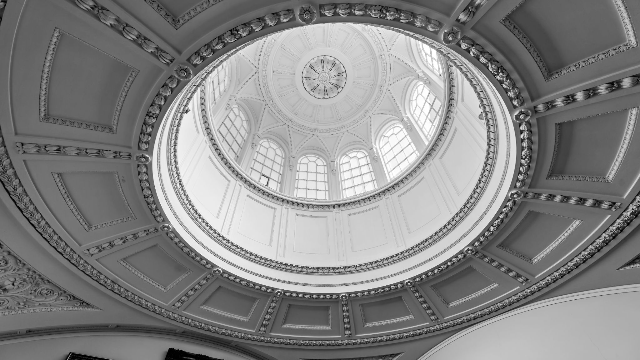 August 2025: Kuppel des Chatsworth House in Bakewell, Peak District